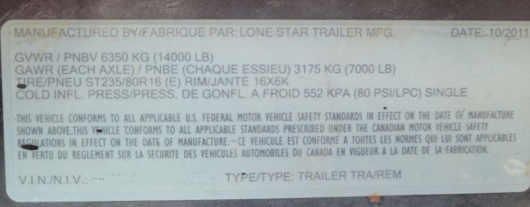 2011 LONESTAR MFG 32' x96" - Image 20